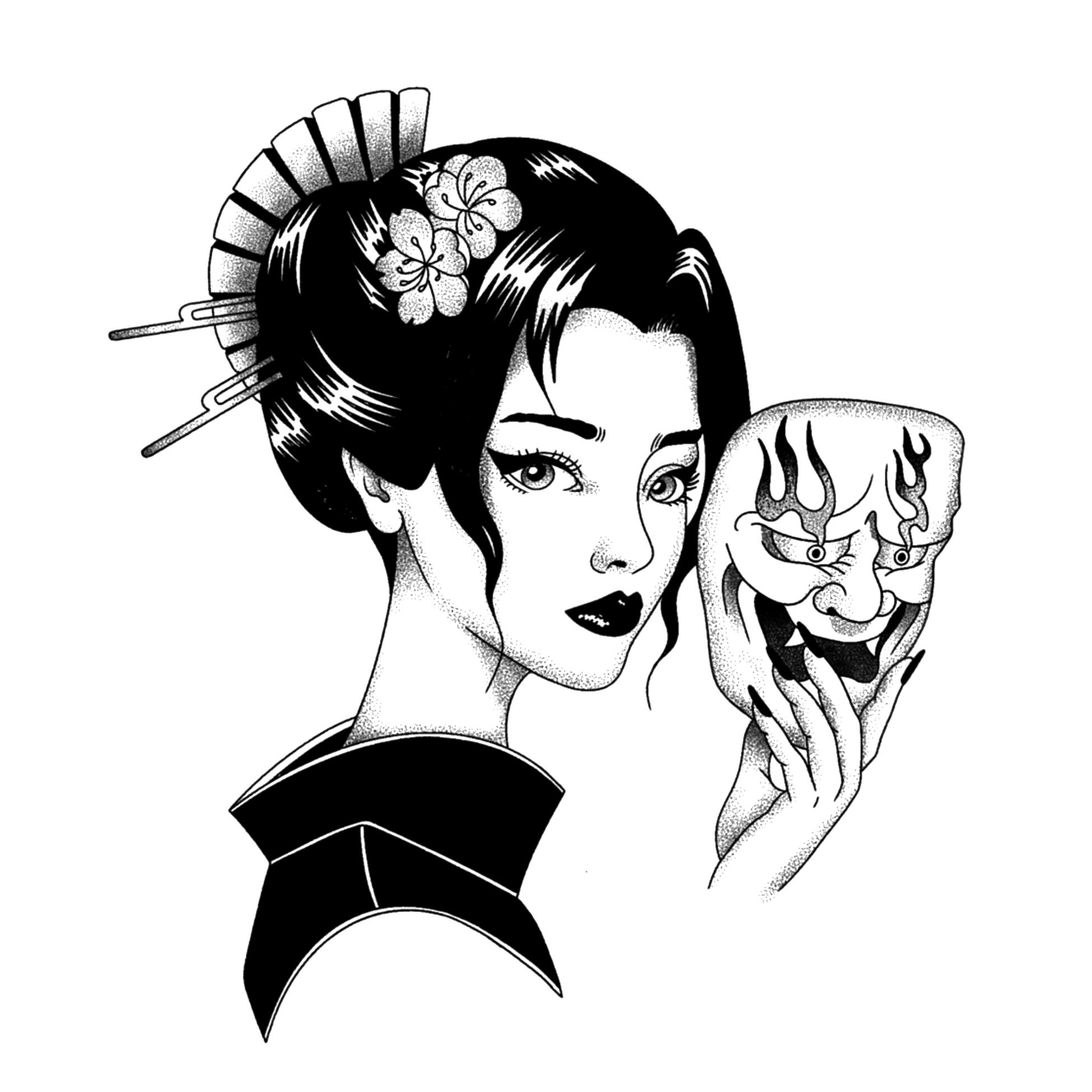 Find Your Dream oni Tattoos! (251) - Page 1 | Inkbox™, image size:1990x1990