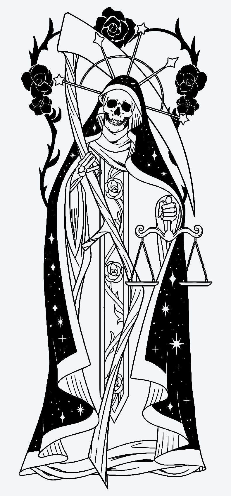 Grim Reaper Tattoos: Mystical Ink Designs (28 Ideas) | Inkbox™ grim-reaper-tattoos-mystical-ink-designs-28-ideas-inkbox