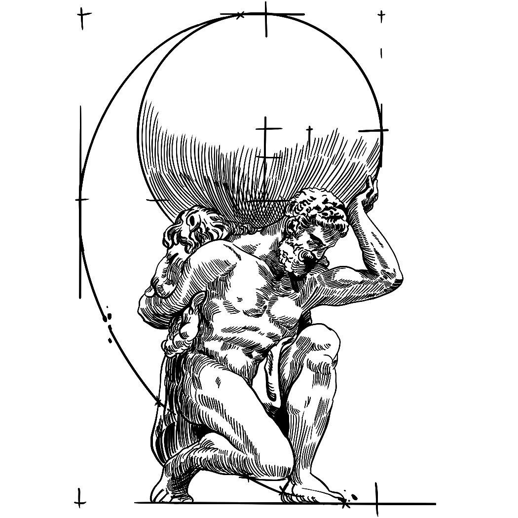 Men's Geometric Leg Tattoos: Bold & Clean