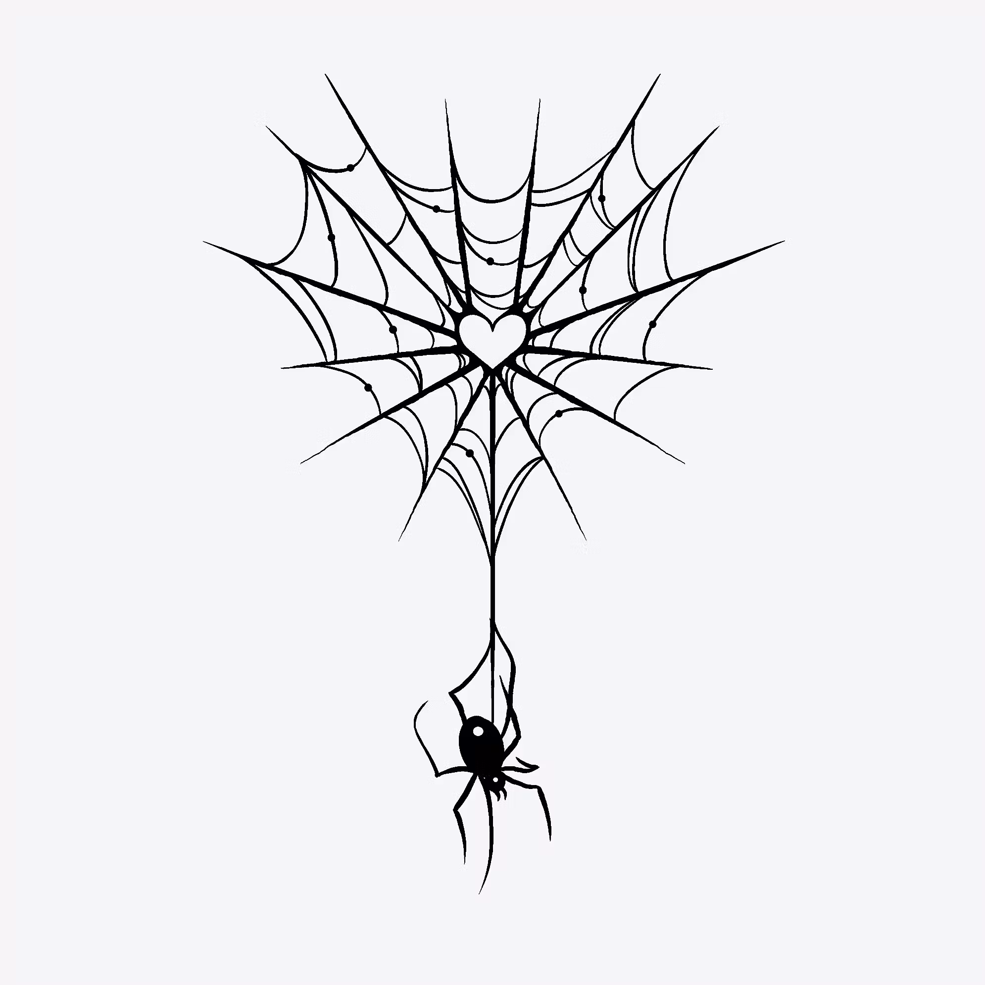 Girly spider tattoo - Bronctattooaus.com