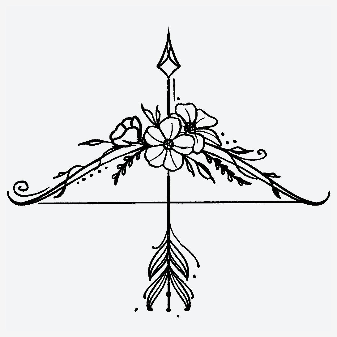 Bow and Arrow Sagittarius Tattoo Meaning