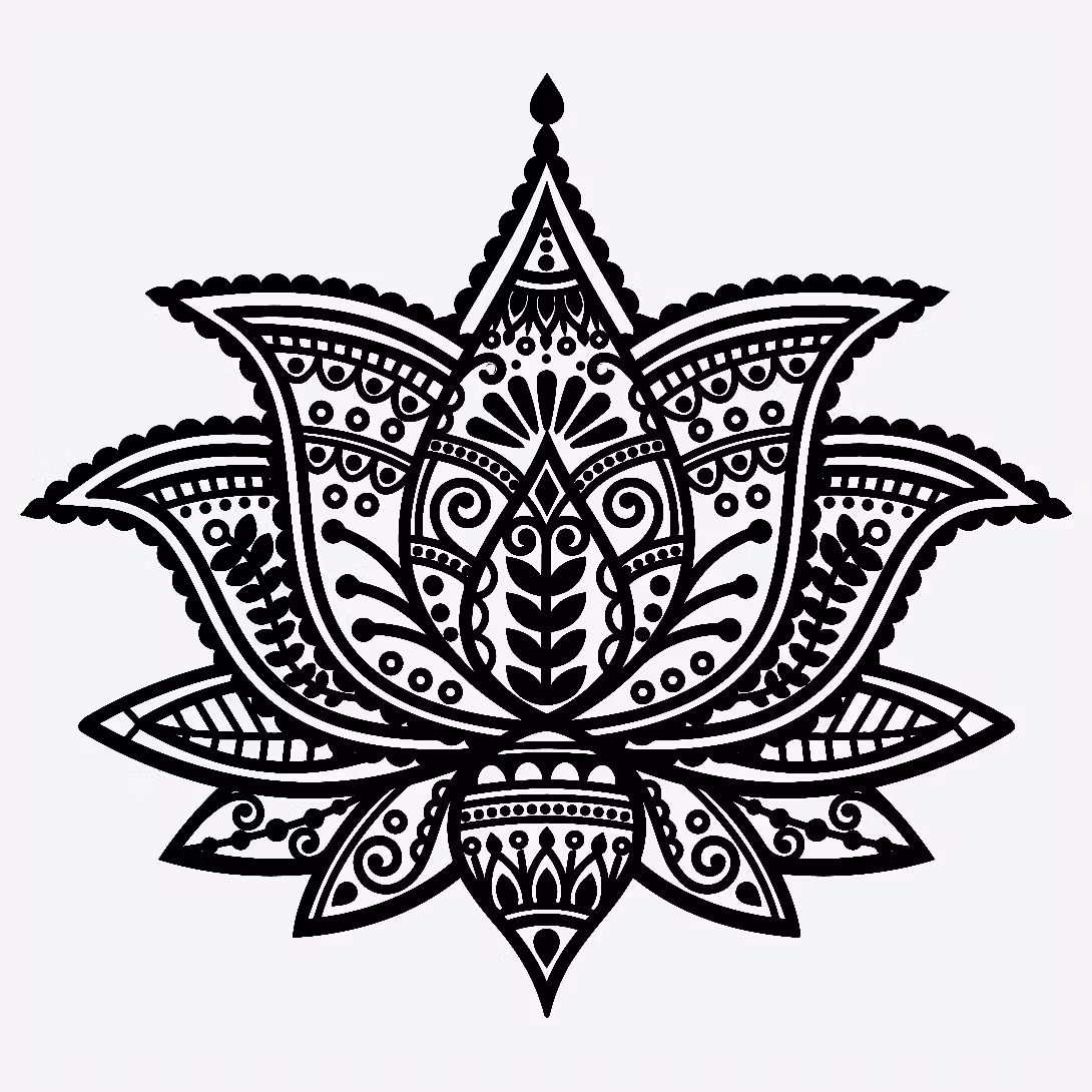 Beautiful Lotus Mandala Tattoo Ideas
