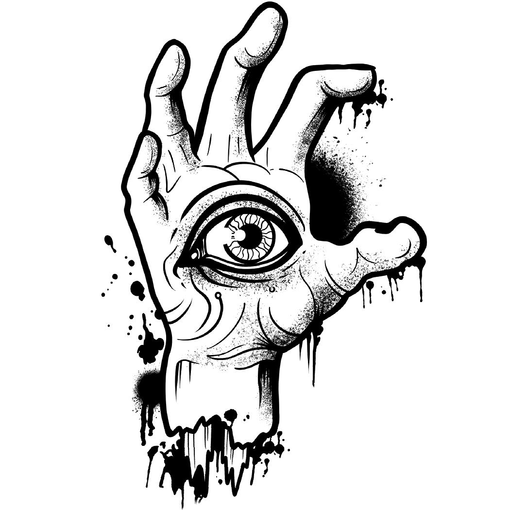 All Seeing Zombie Tattoo - Semi-Permanent Tattoos by Inkbox™