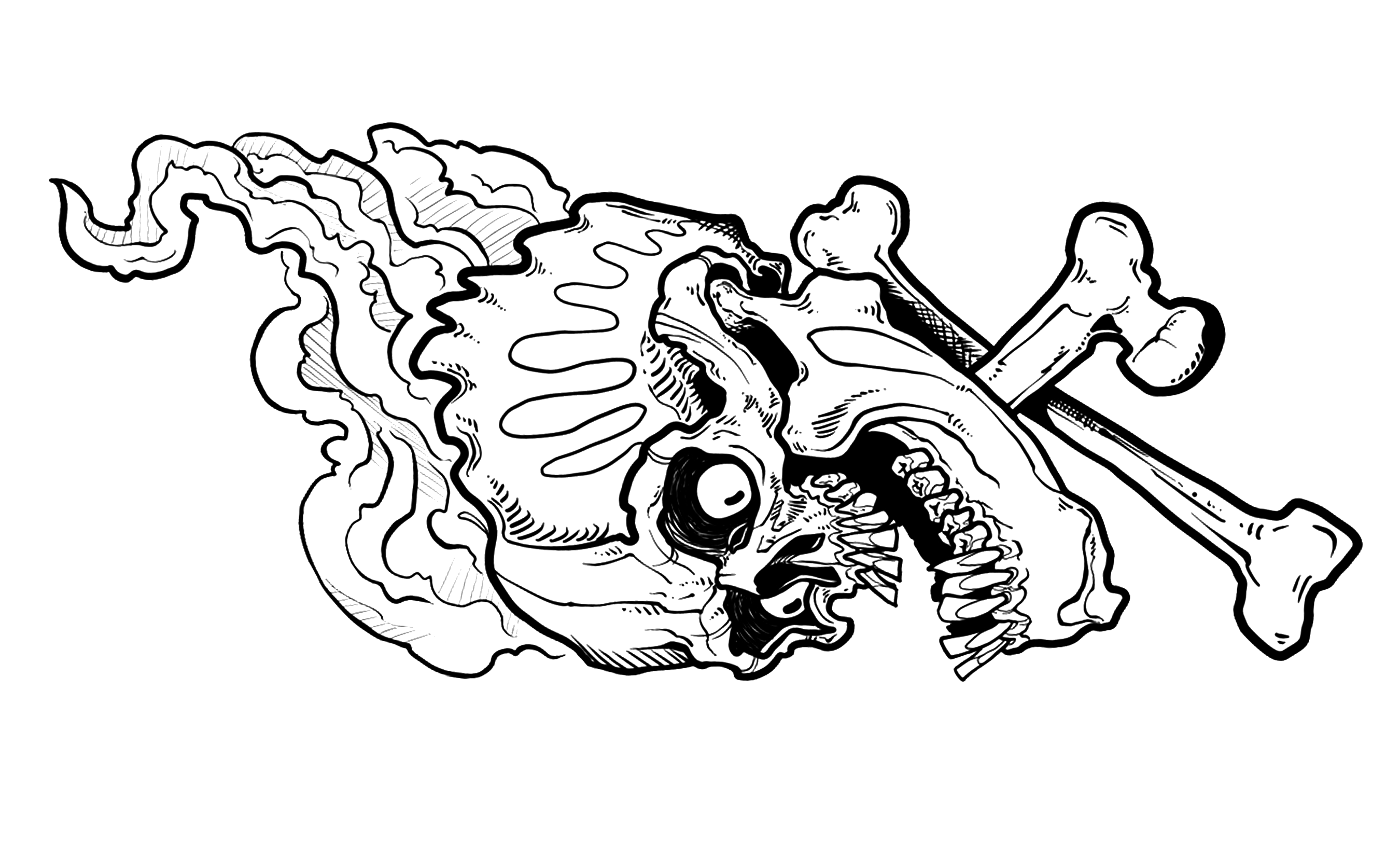 Edgy Skull And Crossbones Tattoo Designs Inkbox Semi Permanent Tattoos edgy-skull-and-crossbones-tattoo-designs-inkbox-semi-permanent-tattoos