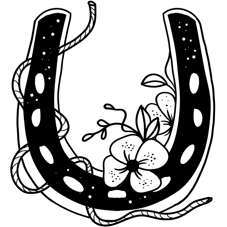 Hoof It SemiPermanent Tattoo. Lasts 12 weeks. Painless and easy to