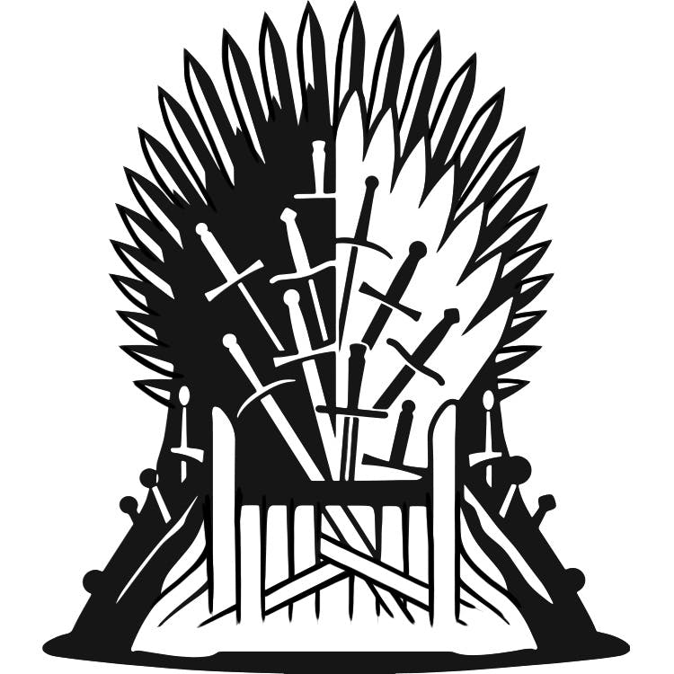 Iron Throne Tattoo - Semi-Permanent Tattoos by inkbox™ | Inkbox™ | Semi ...