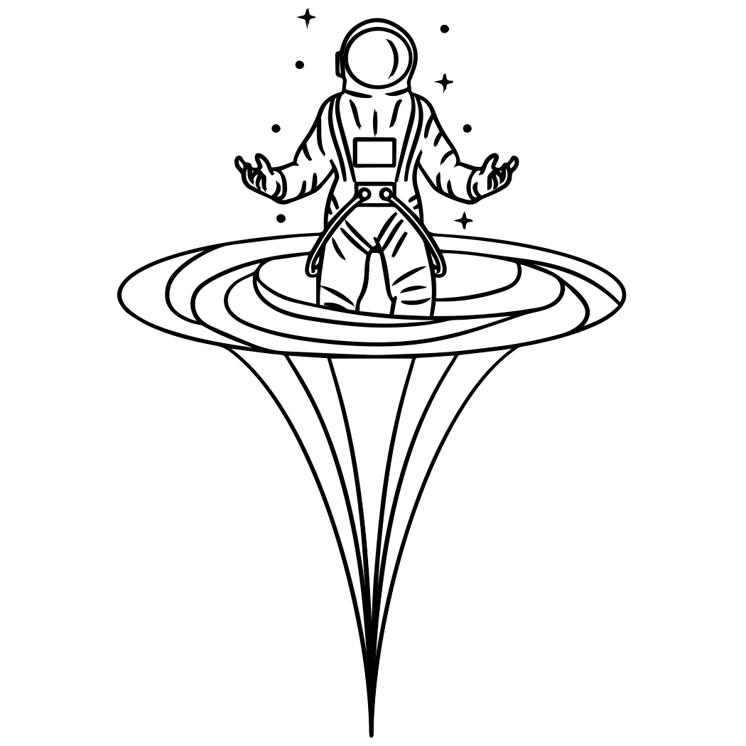 Through the Wormhole SemiPermanent Tattoo. Lasts 12 weeks. Painless