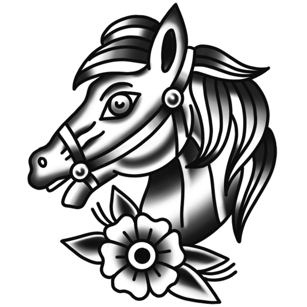 Horse Tattoos: Designs \u0026 Inspiration (57 Ideas) | Inkbox™, image size:1090x1090