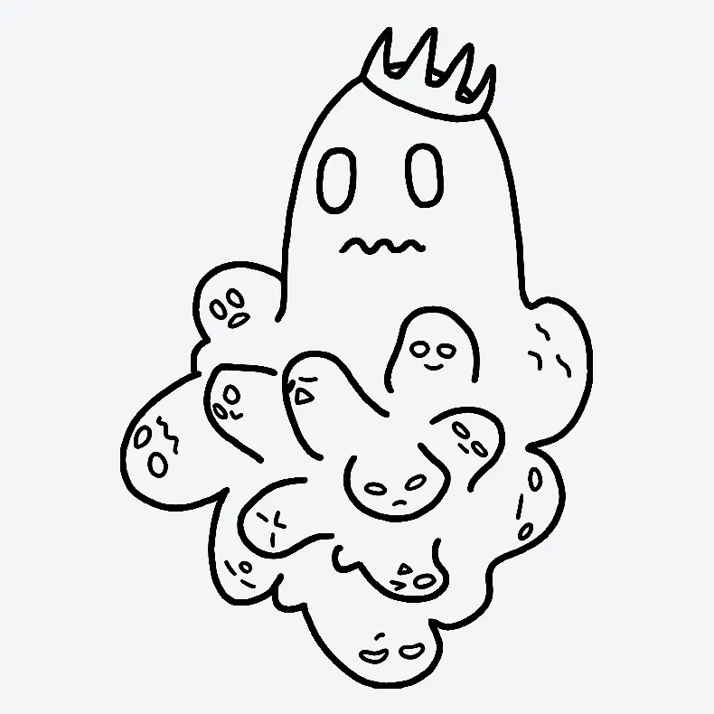 Lumpy King Semi-Permanent Tattoo. Lasts 1-2 weeks. Painless and easy to ...