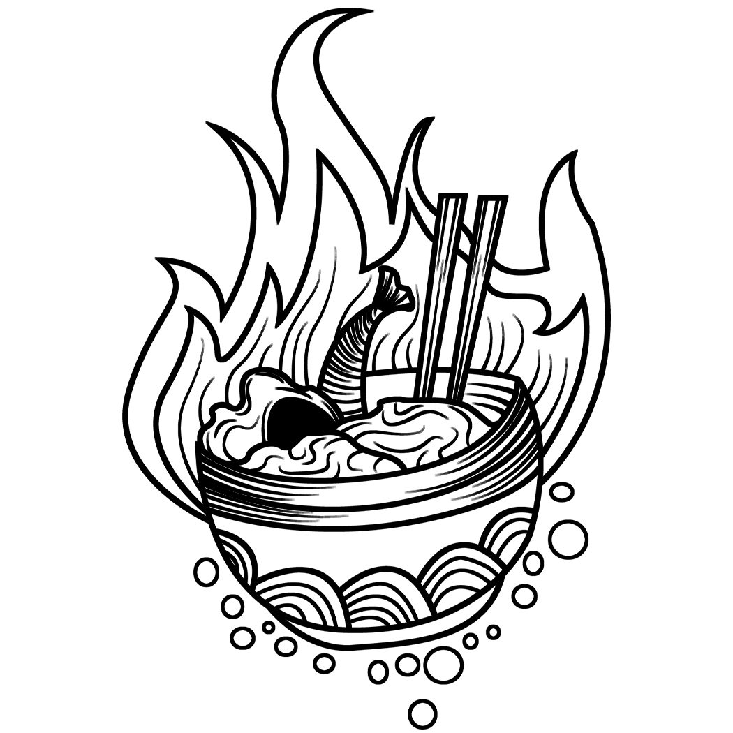 spicy-ramen-semi-permanent-tattoo-lasts-1-2-weeks-painless-and-easy