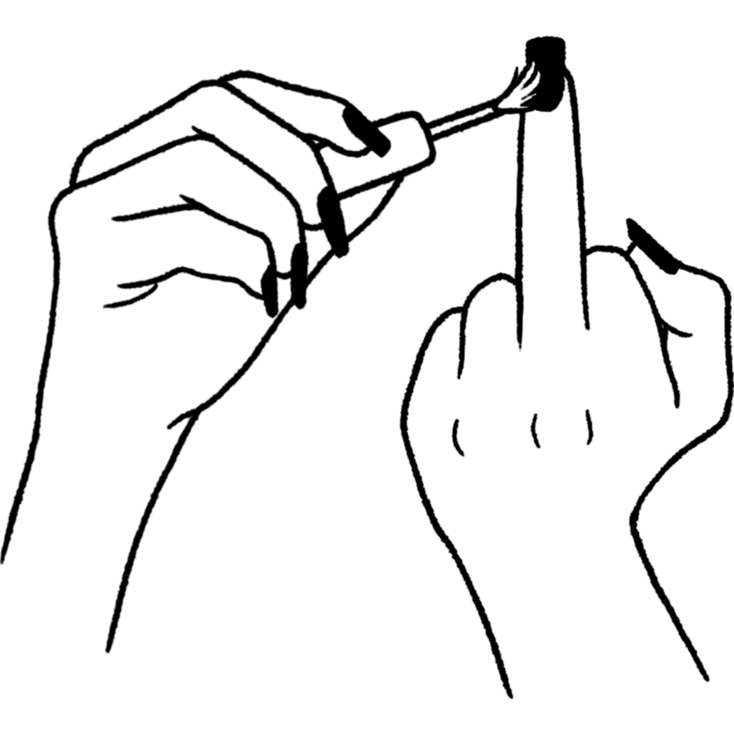 Battle Ready Nails SemiPermanent Tattoo. Lasts 12 weeks. Painless and