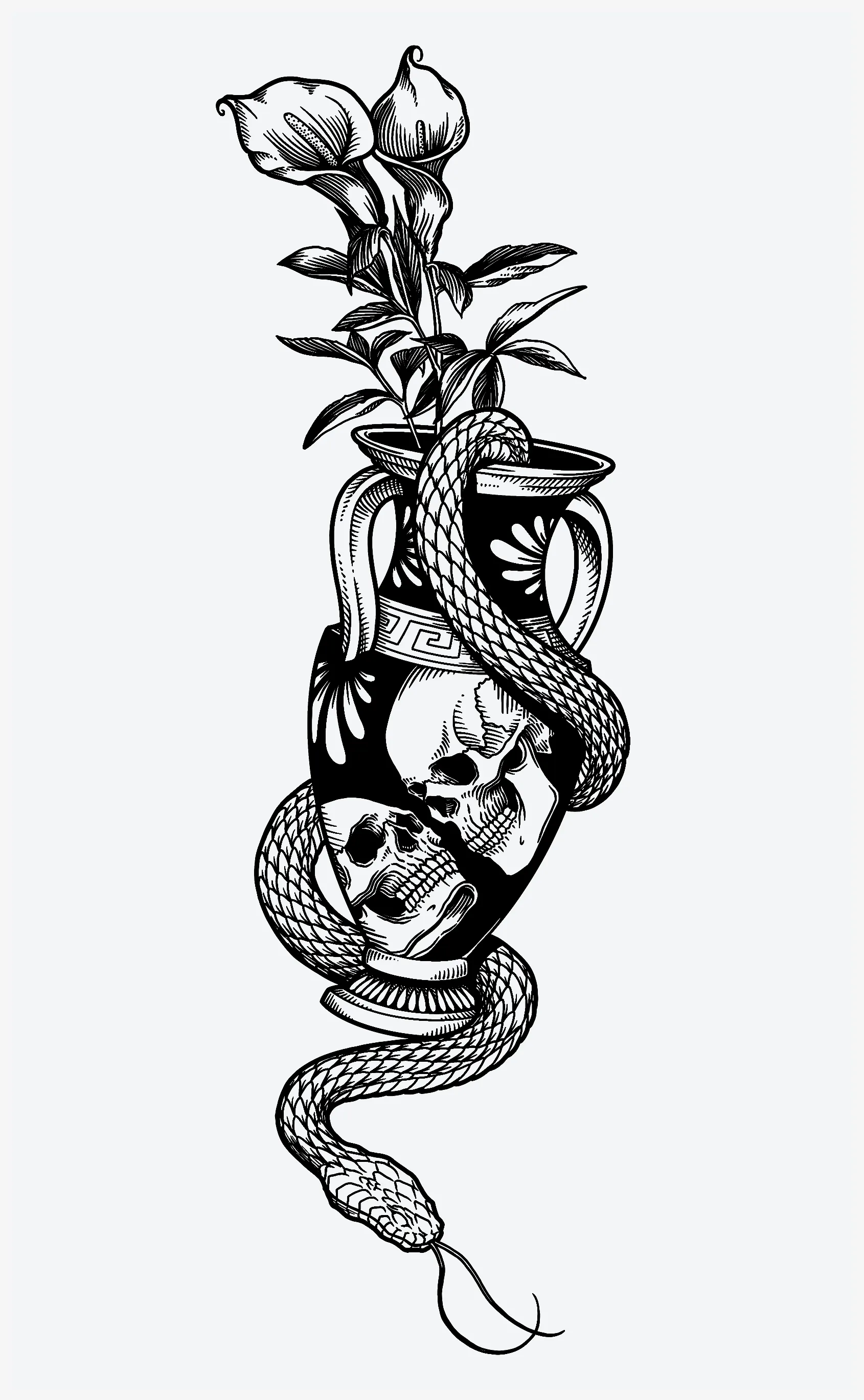 Snake Back Tattoos Back Snake Tattoo: Bold & Beautiful Designs (50