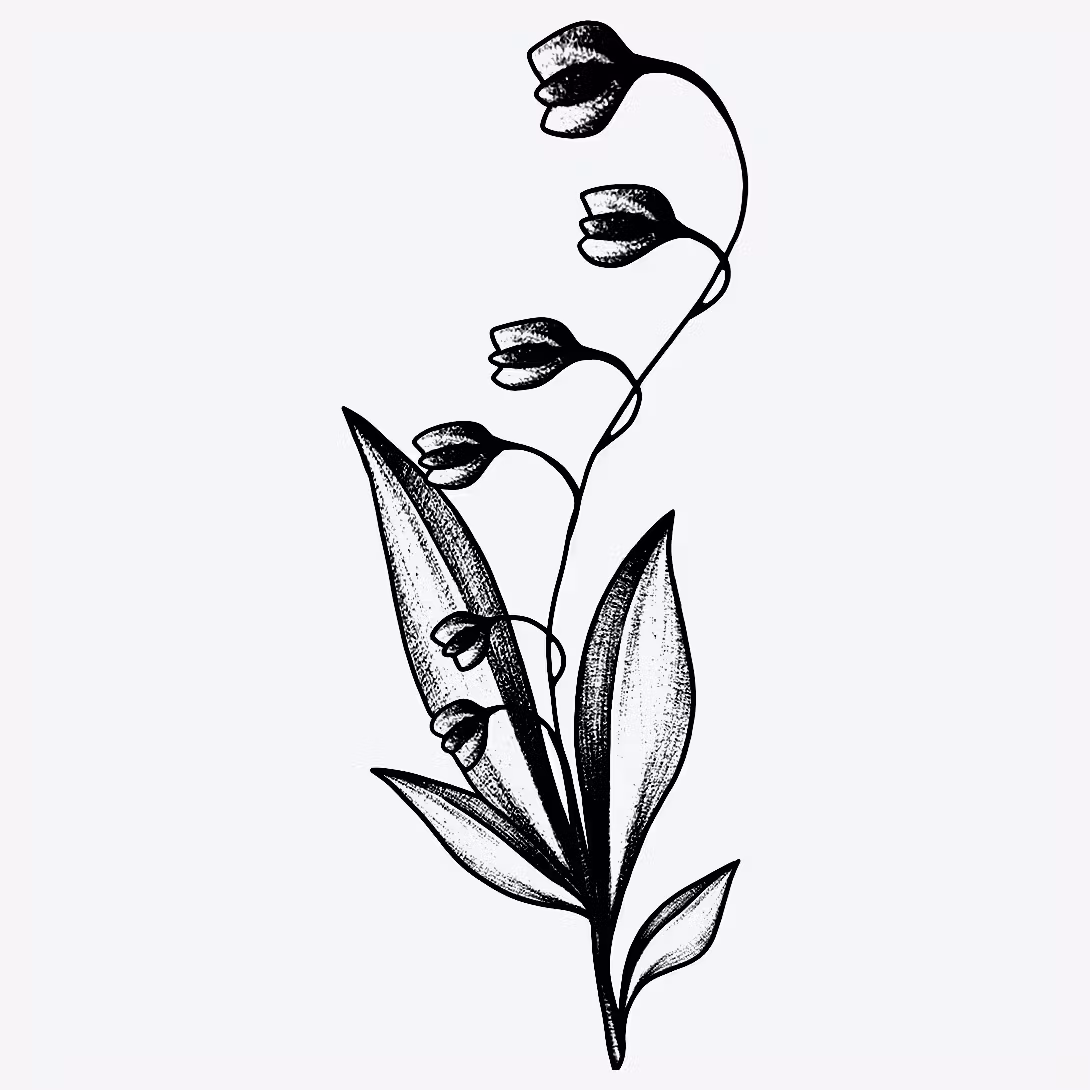 Lily of the Valley Tattoo Ideas You’ll Love