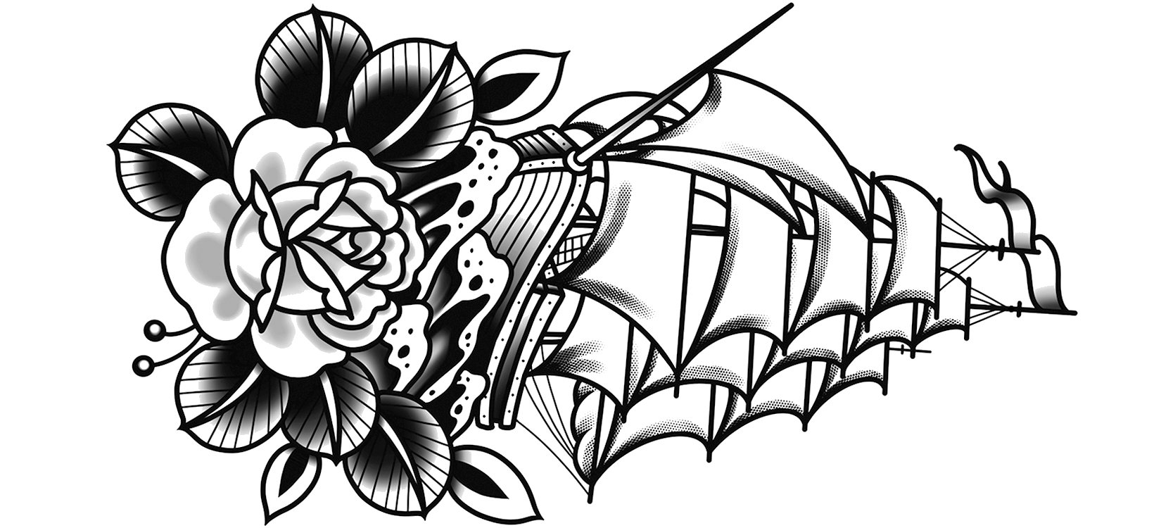 Gone with the Wind SemiPermanent Tattoo. Lasts 12 weeks. Painless and