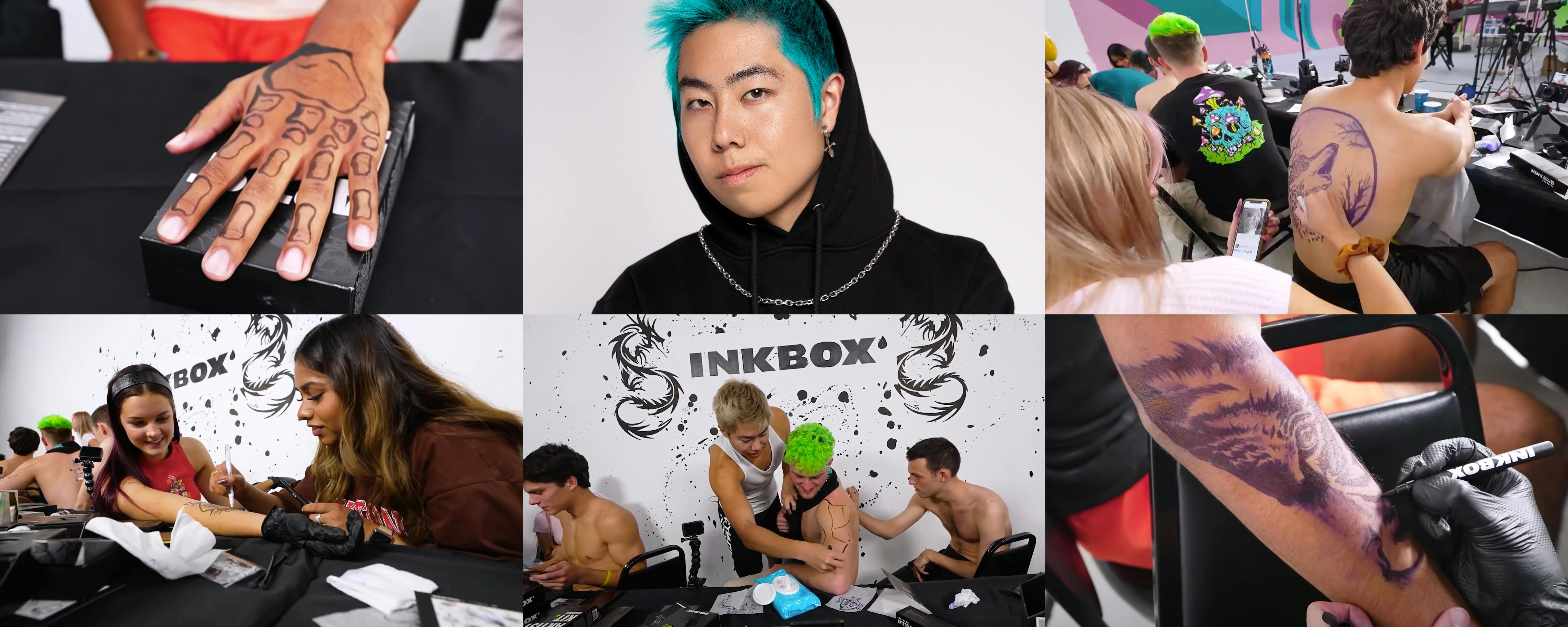 ZHC Crafts Inkbox™ SemiPermanent Tattoos