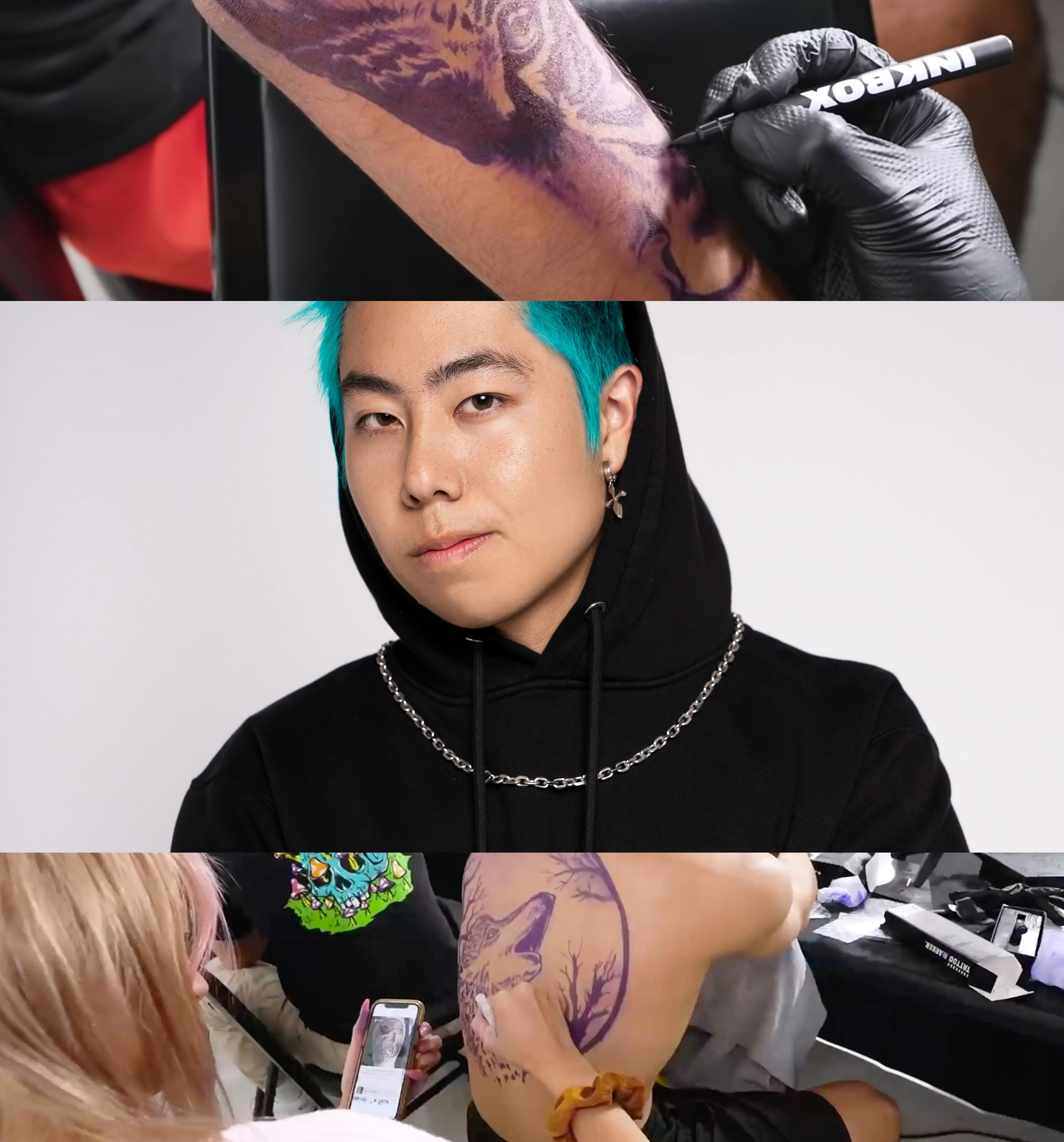 ZHC Crafts Inkbox™ SemiPermanent Tattoos