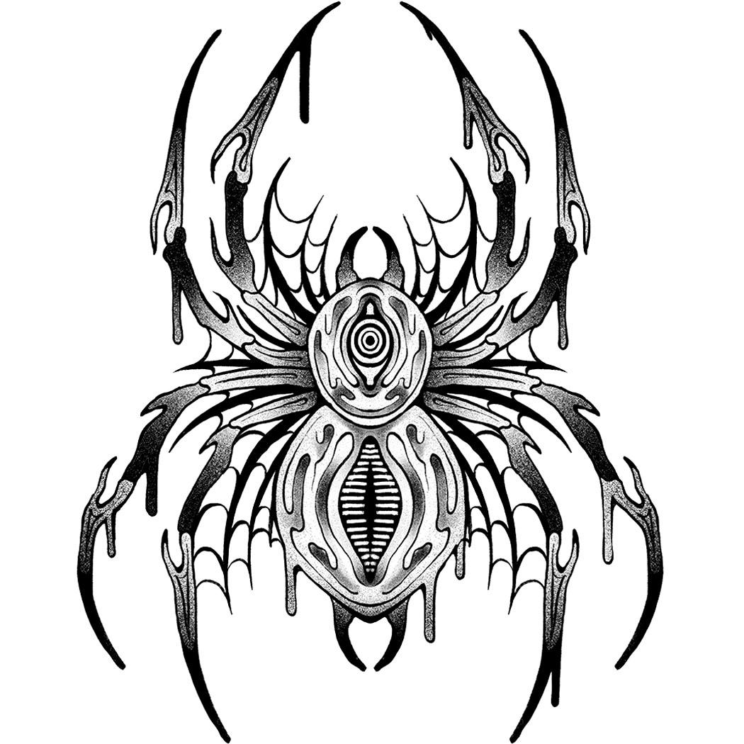 Hungry Spider Tattoo - Semi-Permanent Tattoos by inkbox™ | Inkbox ...