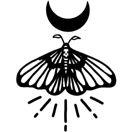 Moth to a Flame Tattoo - Semi-Permanent Tattoos by Inkbox™