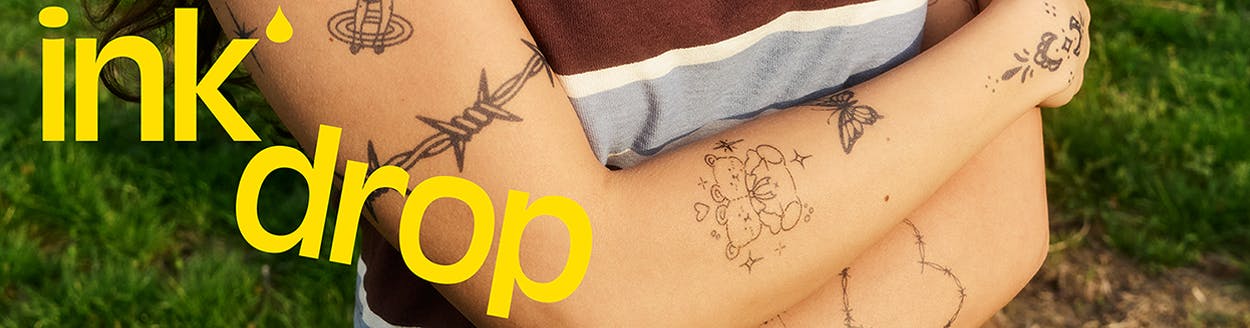 Shop Ink Drop tattoos online | Inkbox™ | Semi-Permanent Tattoos