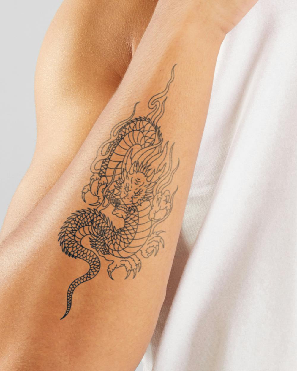 Yakuza Dragons  Tatyou Removable Tattoos