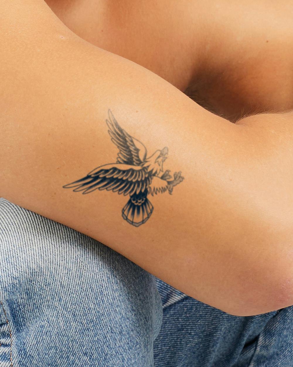 Be Free Manifestation Tattoo, Freedom Tattoo, Swallow Bird Tattoo, Be Free  Temporary Tattoo, Minimalist Tattoo Design, Bird Fake Tattoo Gift