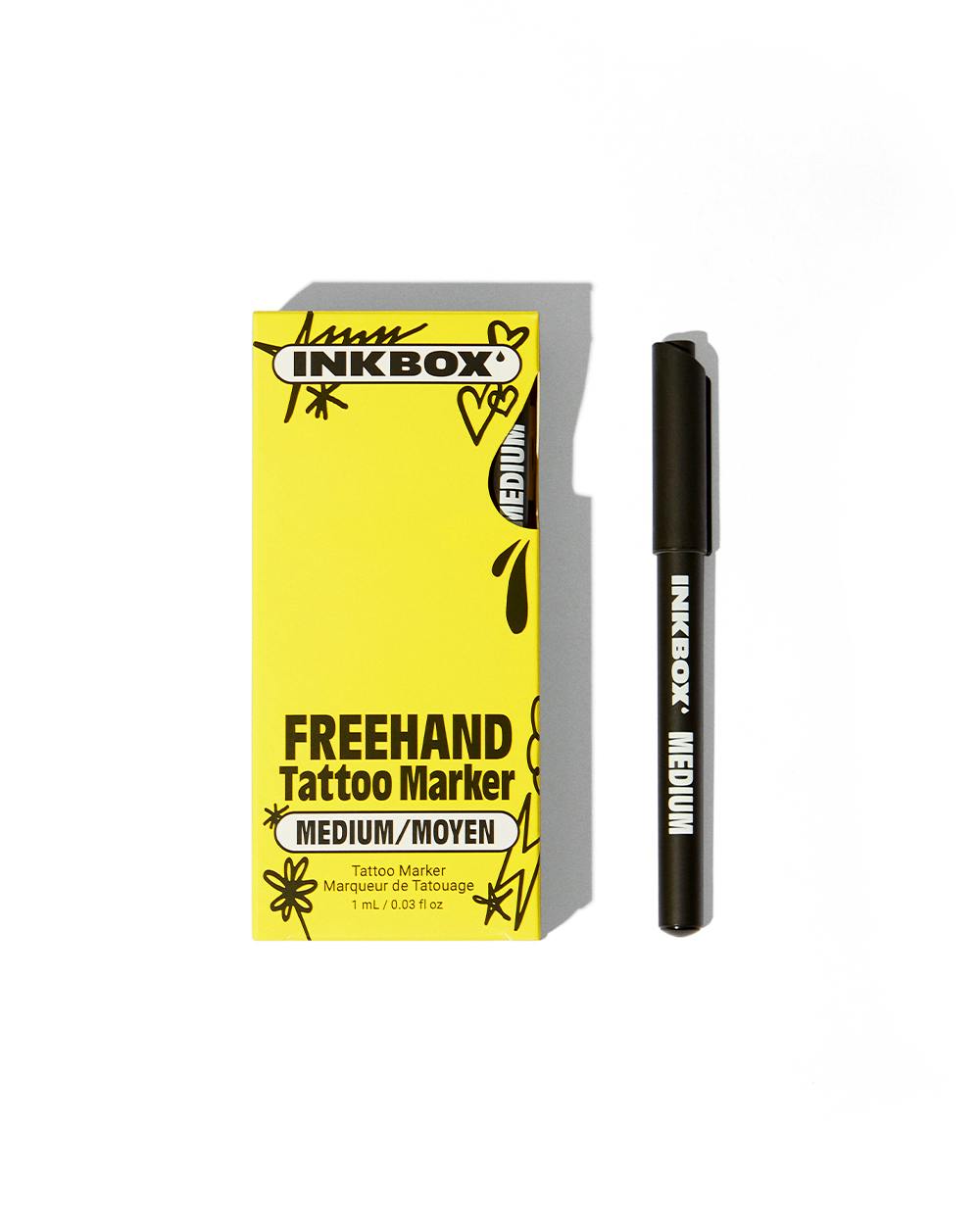 Semi-Permanent Tattoo Freehand Ink - Basic Kit - ™