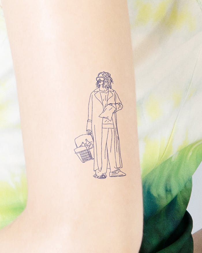 Hangover Shopping Tattoo SemiPermanent Tattoos by inkbox™ Inkbox™