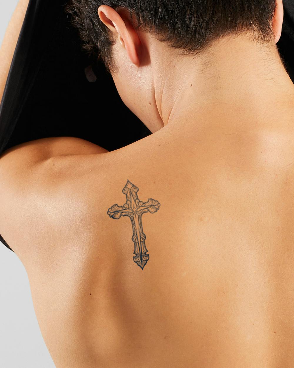 My Demon Inspired Cross Tattoo (Temporary Tattoo) Free Shipping