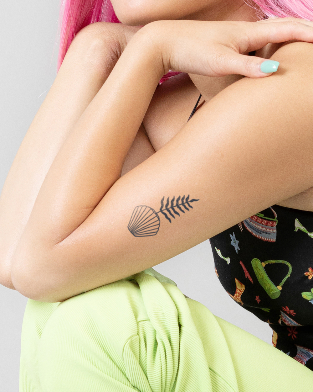 Tropical Leaf Tattoo | TikTok