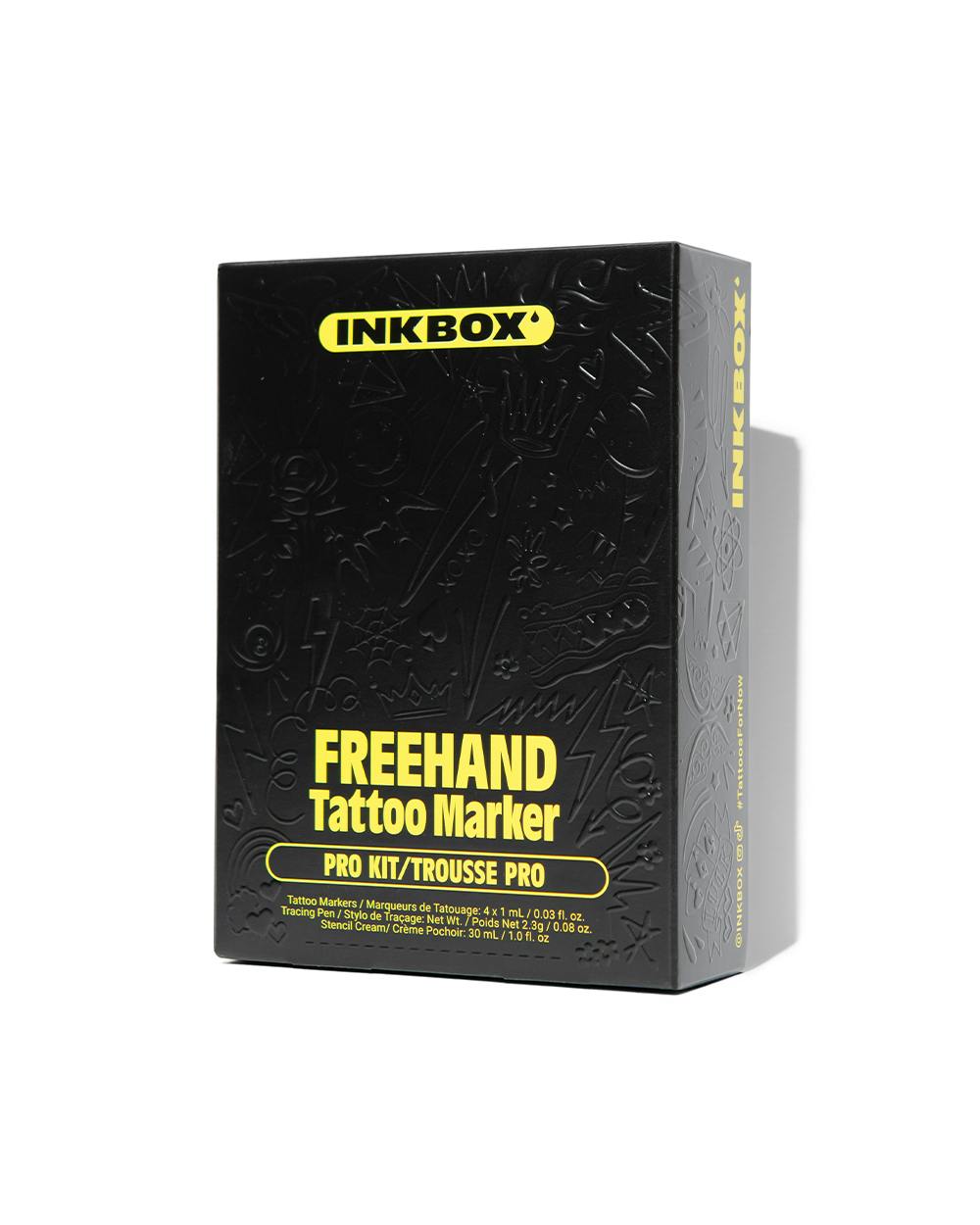 Semi-Permanent Tattoo Freehand Ink - Basic Kit - ™