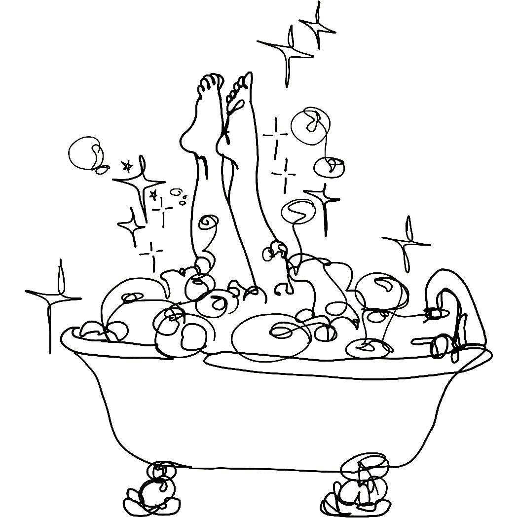 Bath Tattoo SemiPermanent Tattoos by inkbox™ Inkbox™