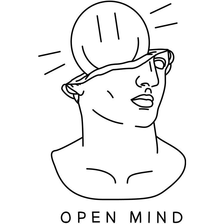 Open Mind Tattoo - Semi-Permanent Tattoos by inkbox™ - Inkbox™