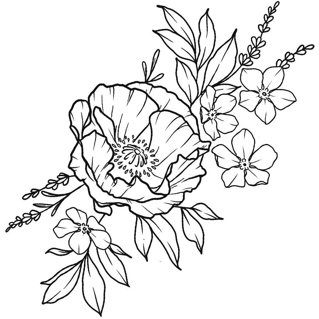 Blume Tattoo - Semi-Permanent Tattoos by inkbox™ | Inkbox™ | Semi ...