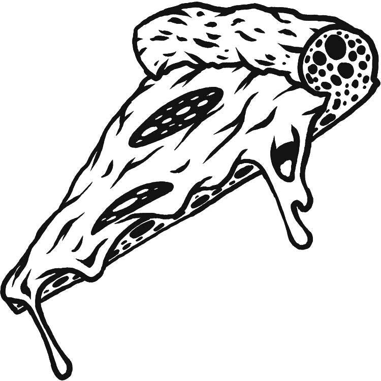 Cheesy Crust Tattoo - Semi-permanent Tattoos By Inkbox™