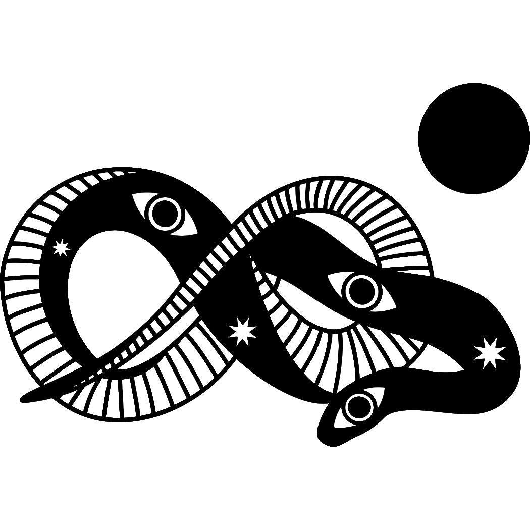 Infinity Snake Tattoo - Semi-Permanent Tattoos by inkbox™ | Inkbox